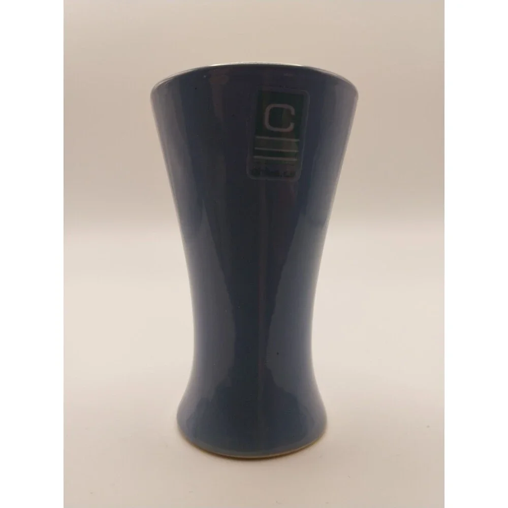 Chive.ca Modern Ceramic Soy Sauce Dispenser Cruet Shoyu Bottle Blue Gray